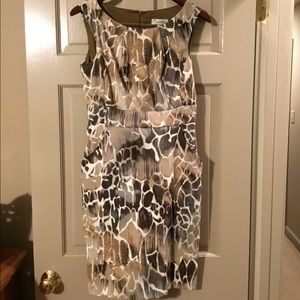 Animal print dress